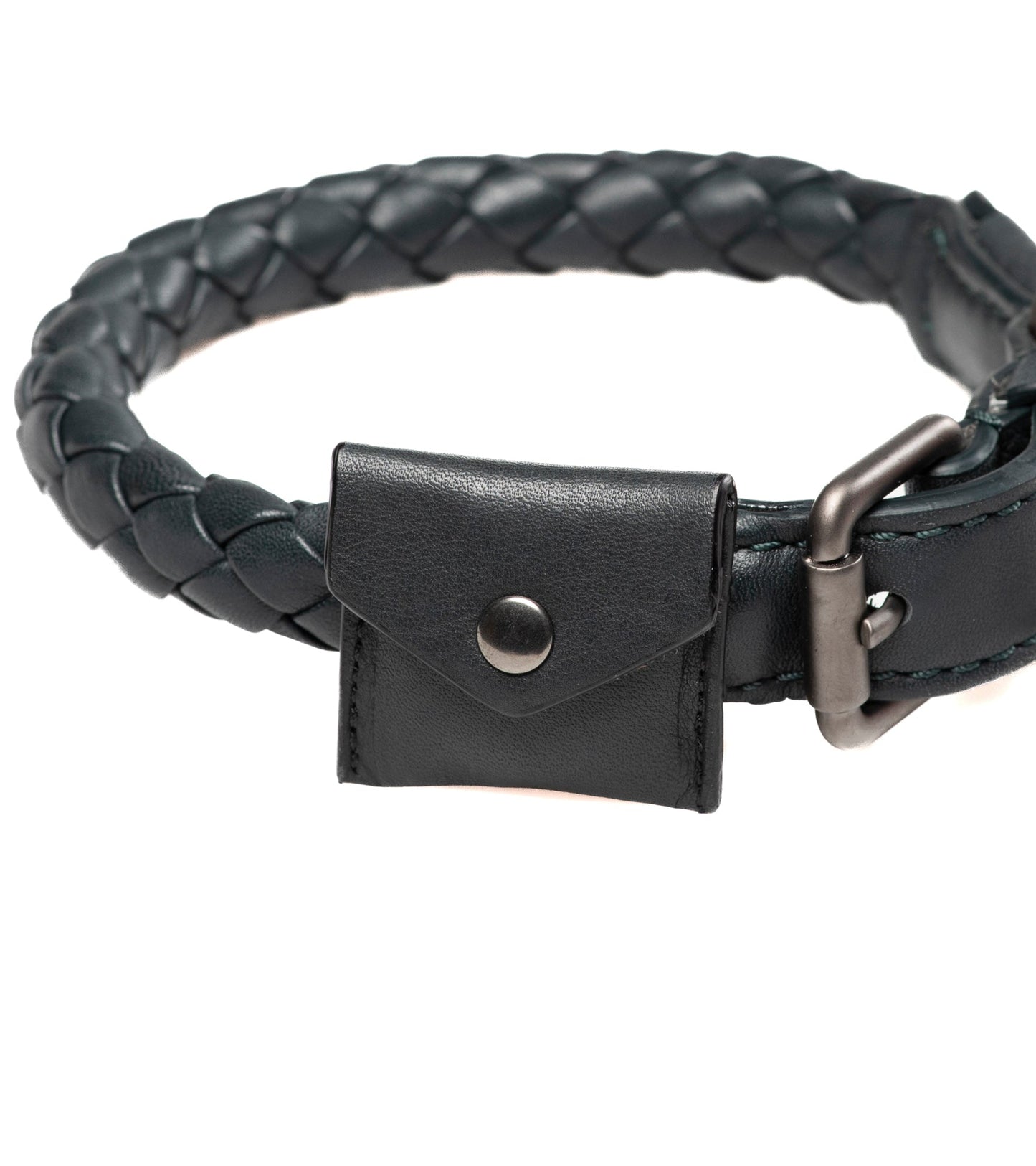 UGO - NAPPA LEATHER APPLE AIRTAG HOLDER FOR COLLAR