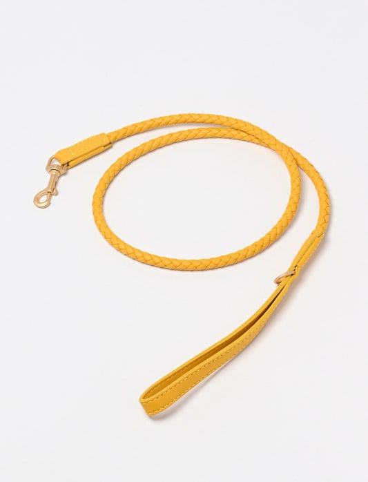 FERDINANDO - BRAIDED LEATHER LEASH