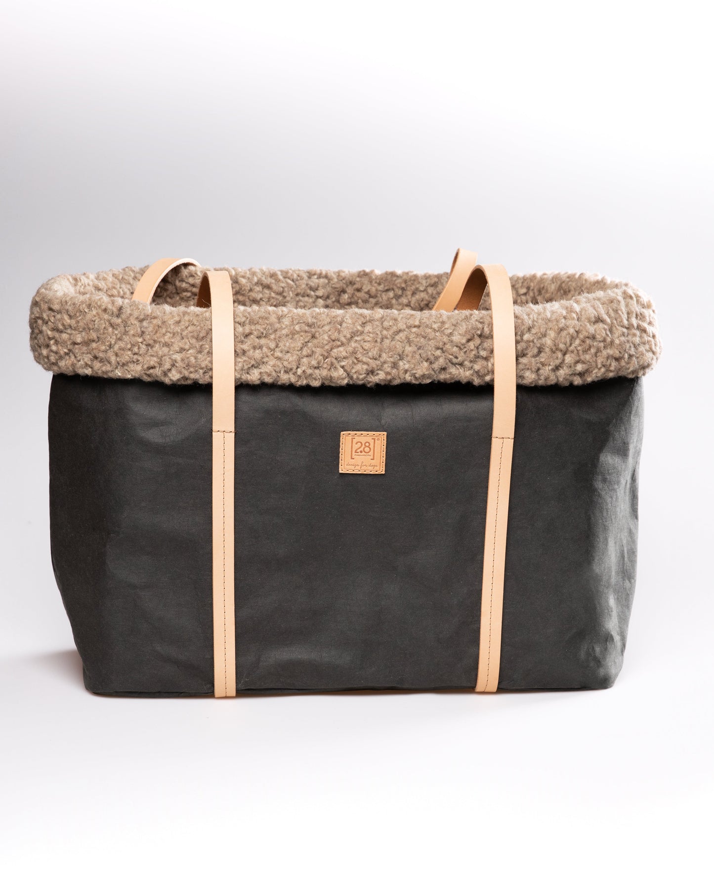 ANNIE PAPER DOG BAG BOUCLÈ WOOL