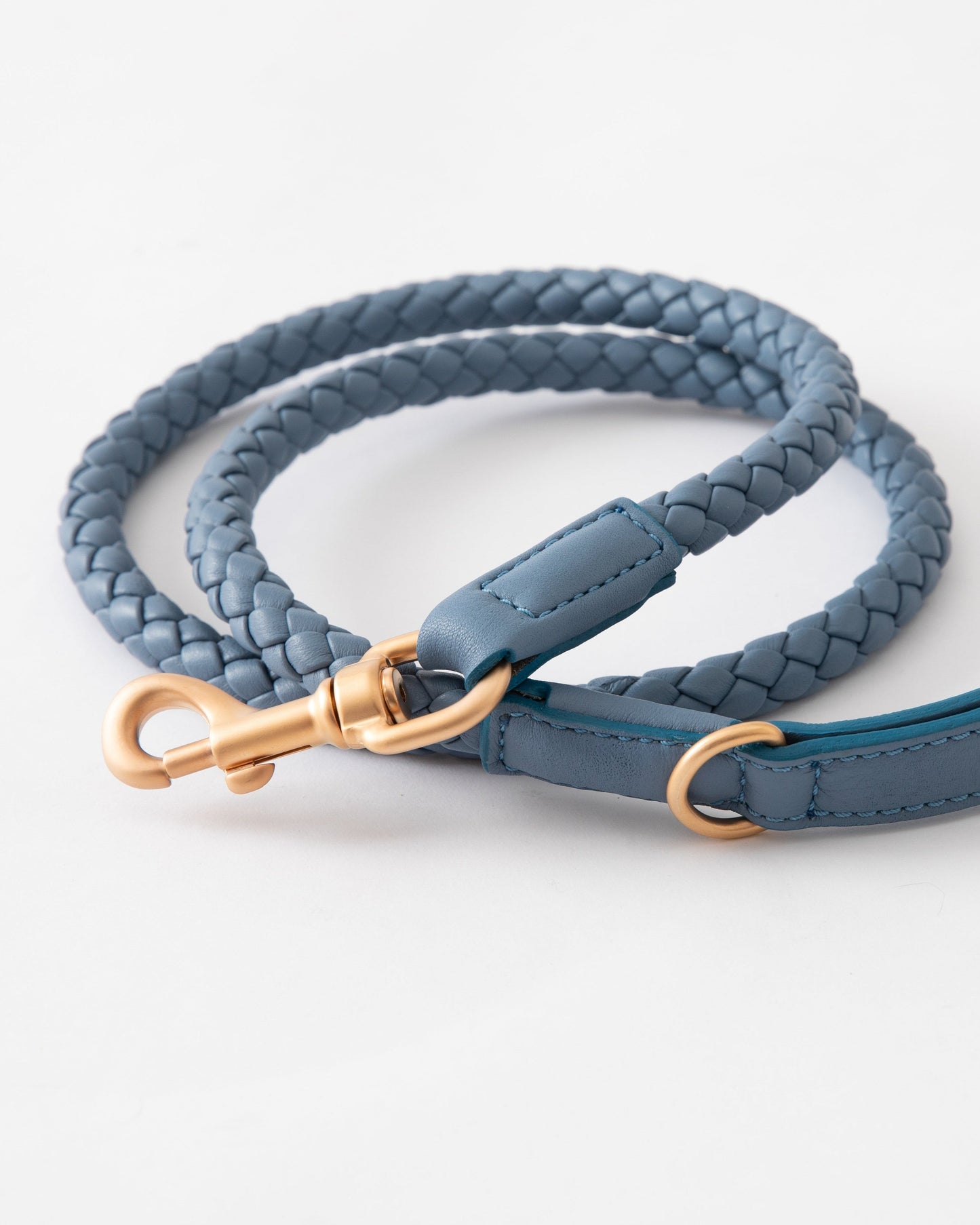 FERDINANDO - BRAIDED LEATHER LEASH