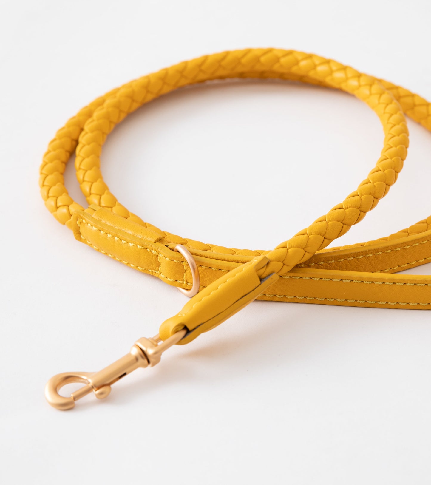 FERDINANDO - BRAIDED LEATHER LEASH
