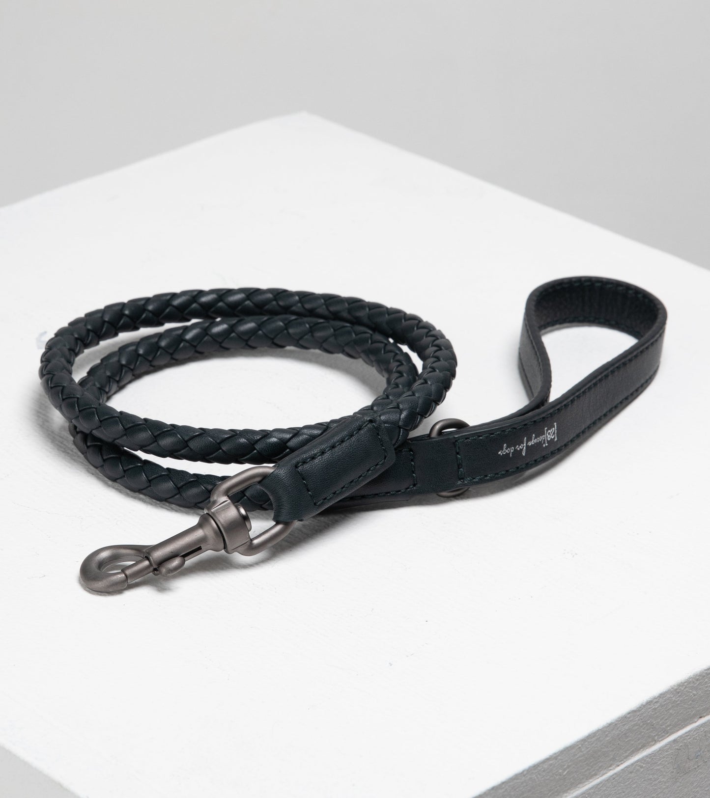 FERDINANDO - BRAIDED LEATHER LEASH