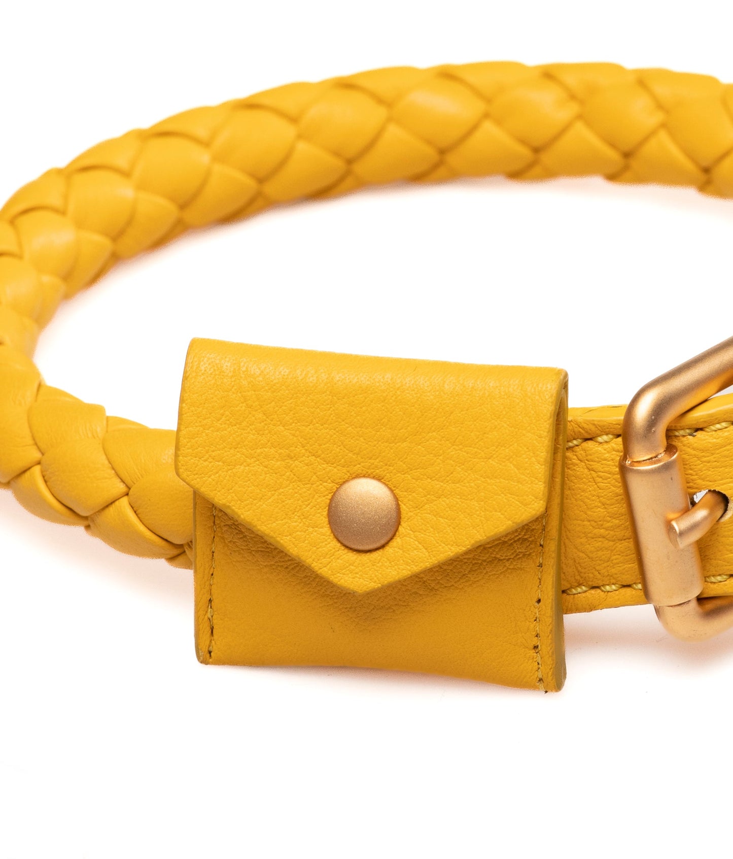 UGO - NAPPA LEATHER APPLE AIRTAG HOLDER FOR COLLAR