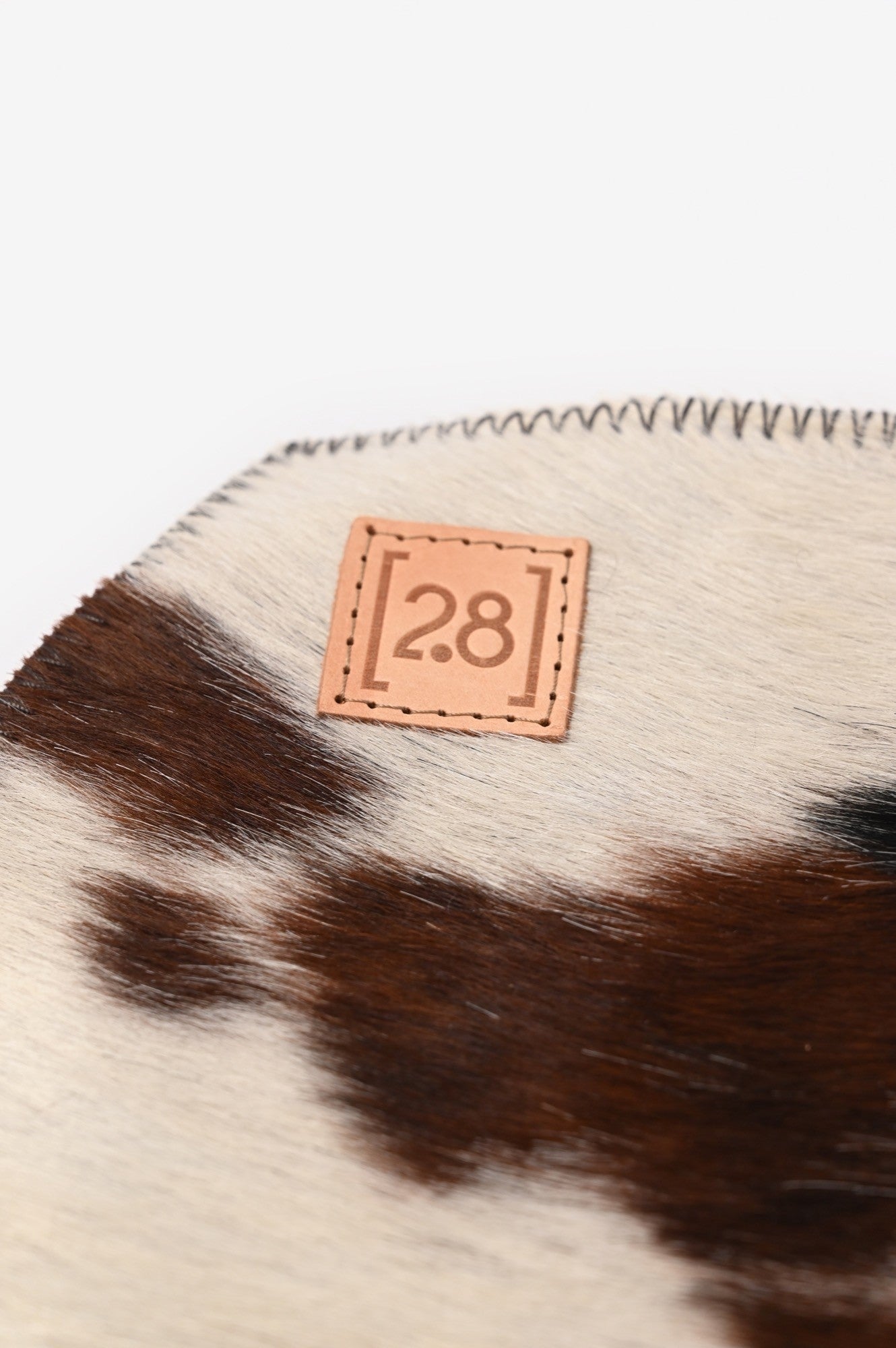 DAVID DOG PLACEMAT IN COWHIDE LEATHER