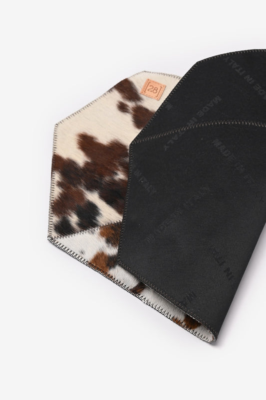 DAVID DOG PLACEMAT IN COWHIDE LEATHER