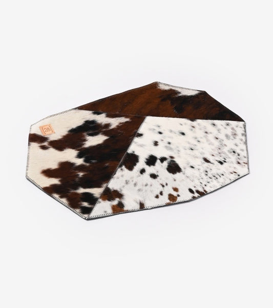 DAVID DOG PLACEMAT IN COWHIDE LEATHER