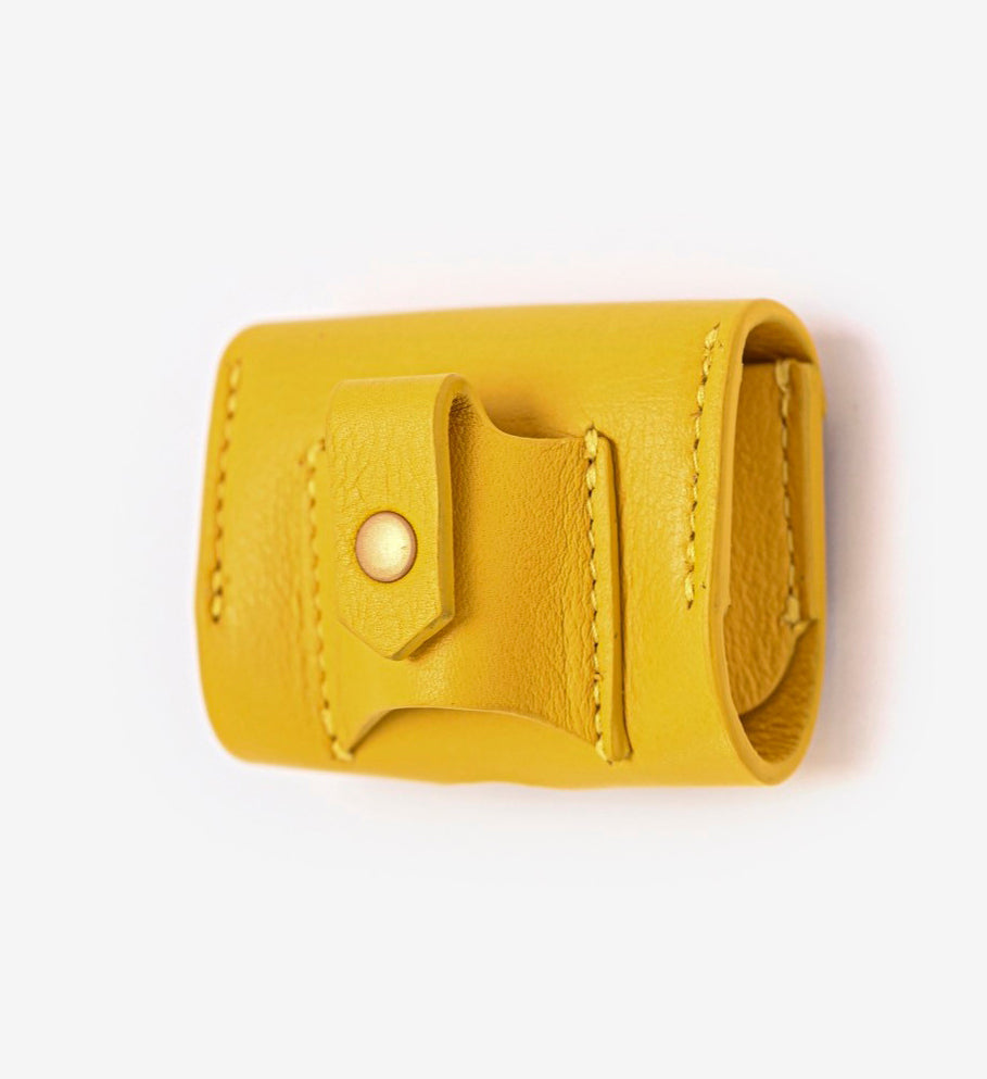 MARTIN-NAPPA LEATHER POOP BAG HOLDER