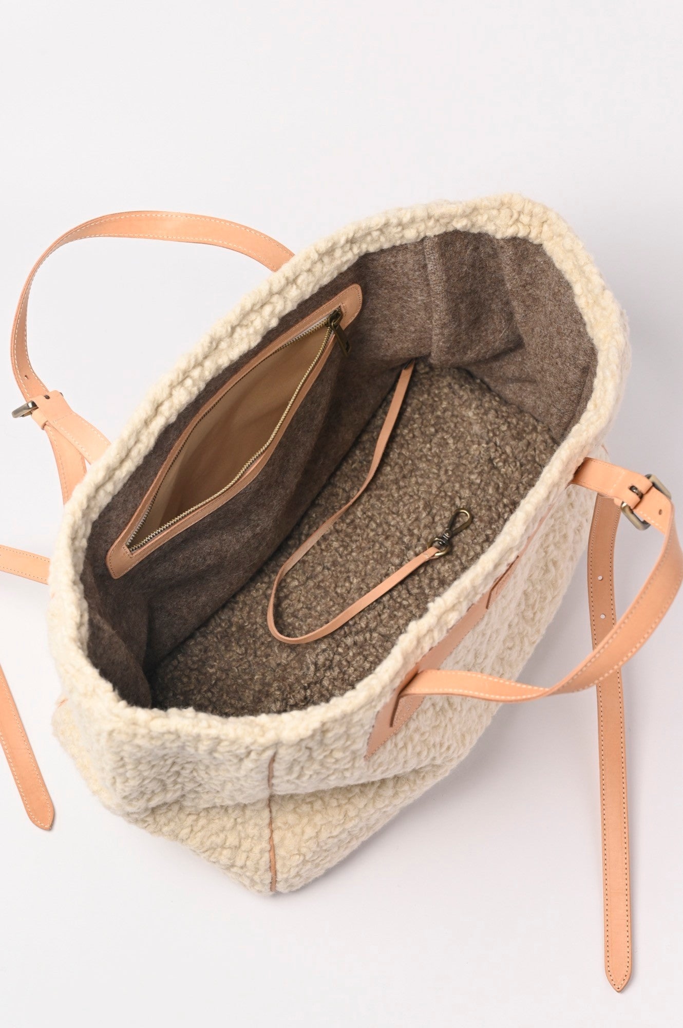 MARGARET - BOUCLEBOUCLÈ WOOL CREAM
