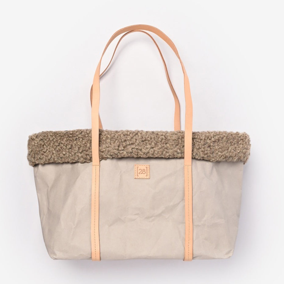 ANNIE PAPER DOG BAG BOUCLÈ WOOL NET