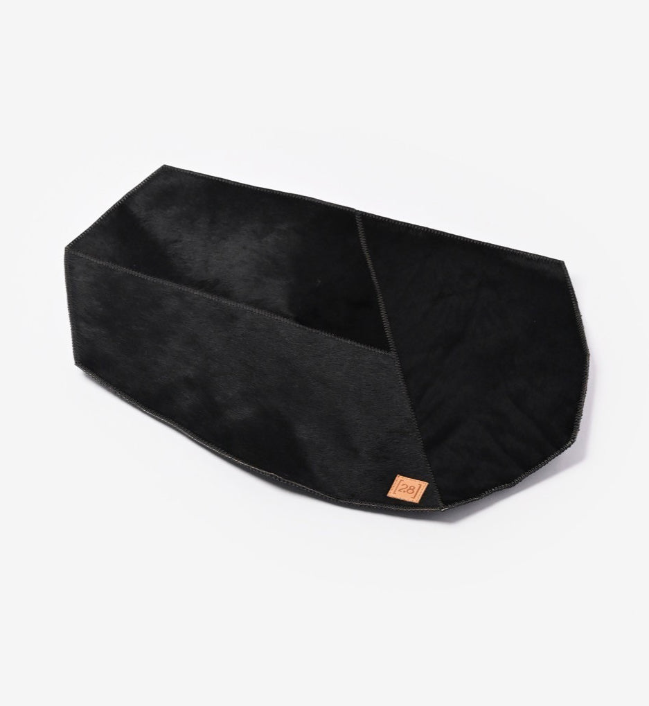 DAVID DOG PLACEMAT IN COWHIDE LEATHER