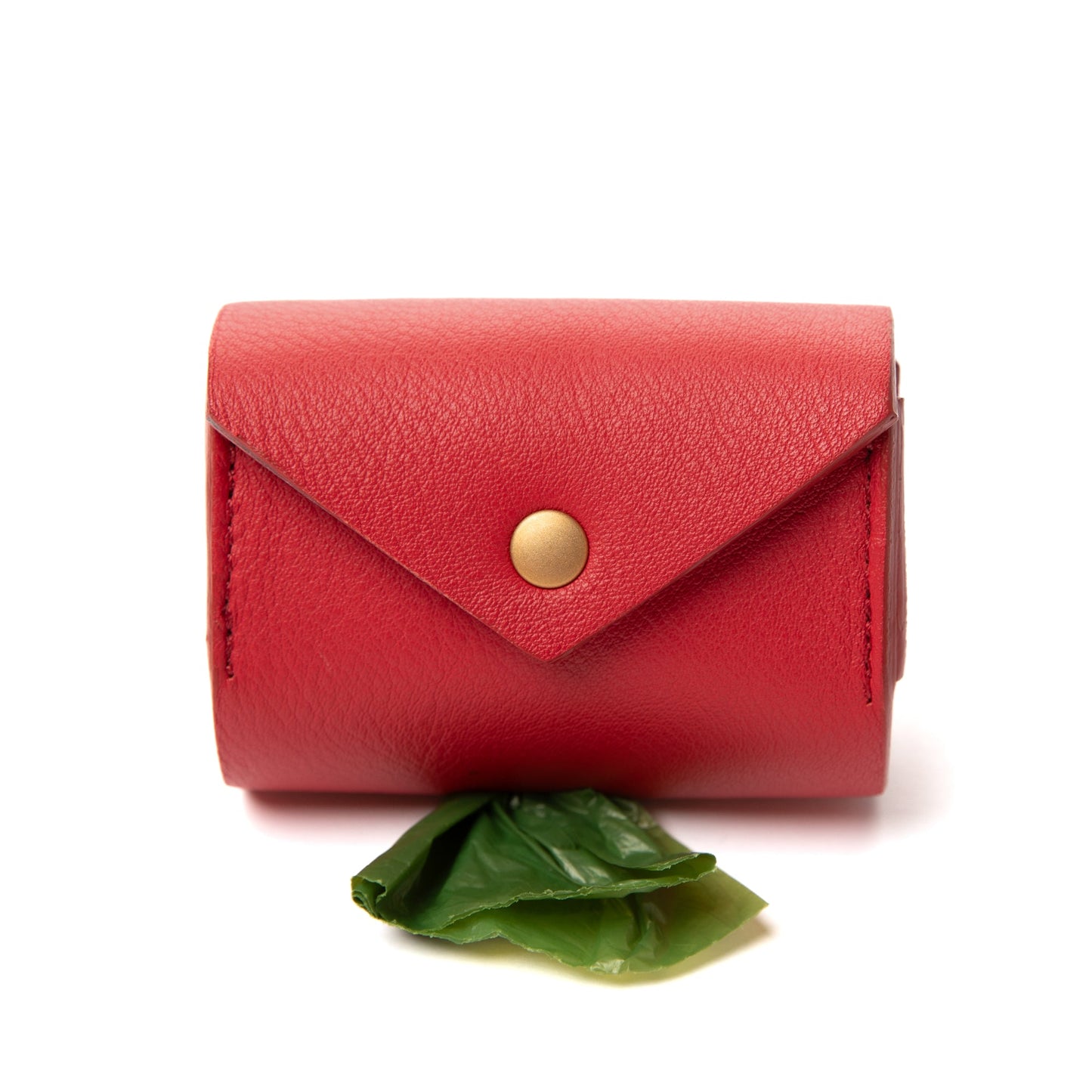 MARTIN-NAPPA LEATHER POOP BAG HOLDER