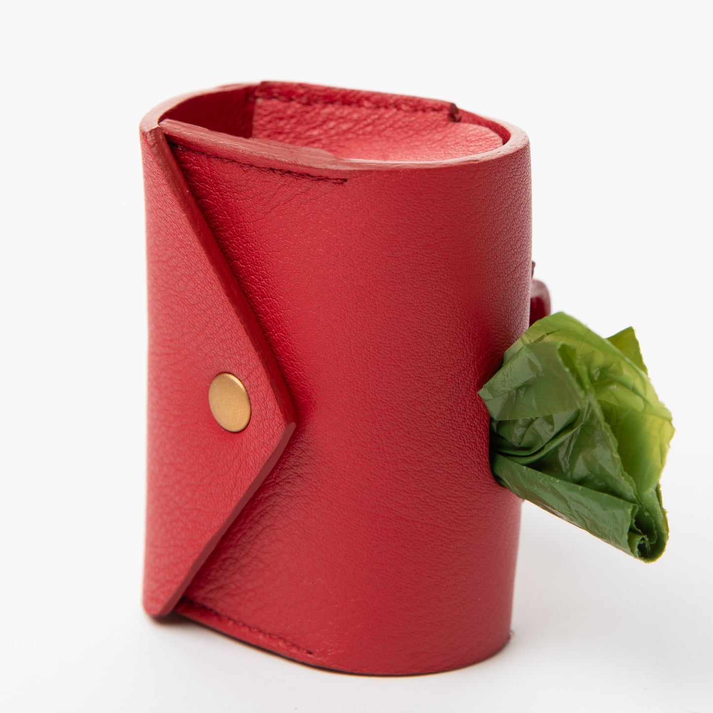 MARTIN-NAPPA LEATHER POOP BAG HOLDER
