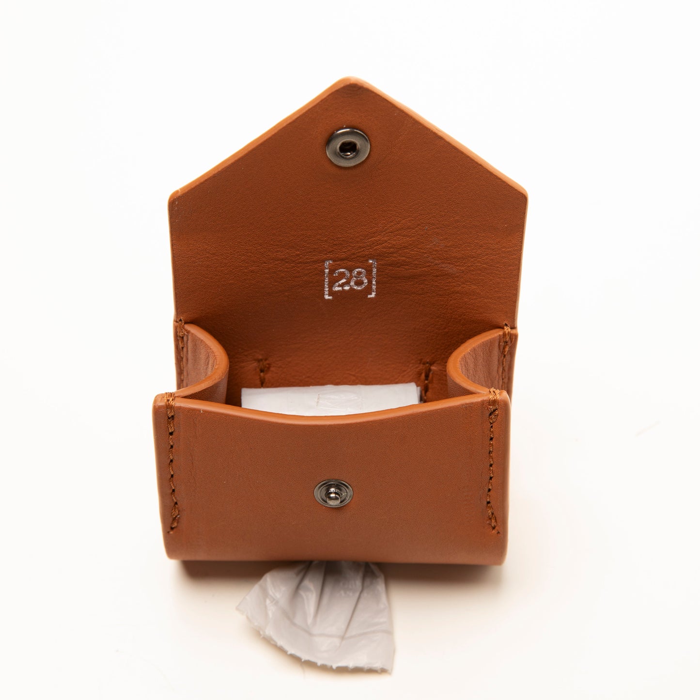 MARTIN-NAPPA LEATHER POOP BAG HOLDER