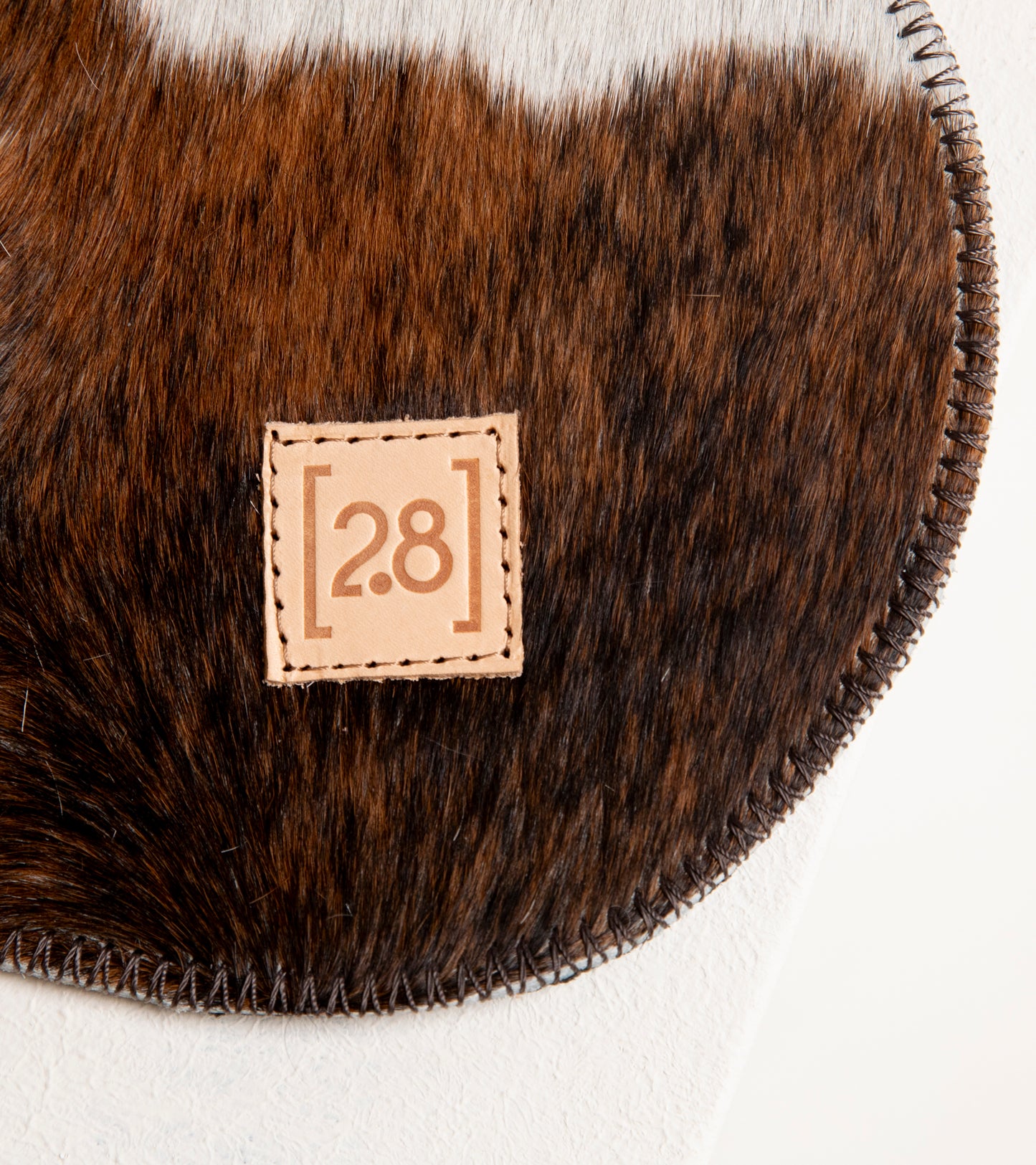 BRUCE DOG PLACEMAT COWHIDE