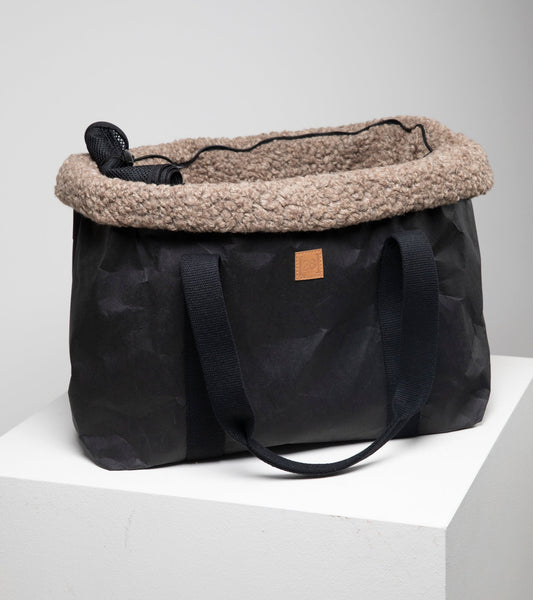 DOROTHEA PAPER DOG BAGBOUCLE WOOL+NET