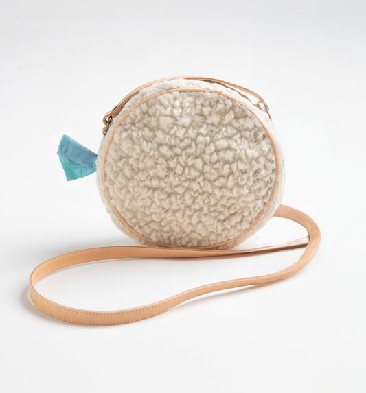 MINI MARGARET BOUCLÈ WOOL CREAM