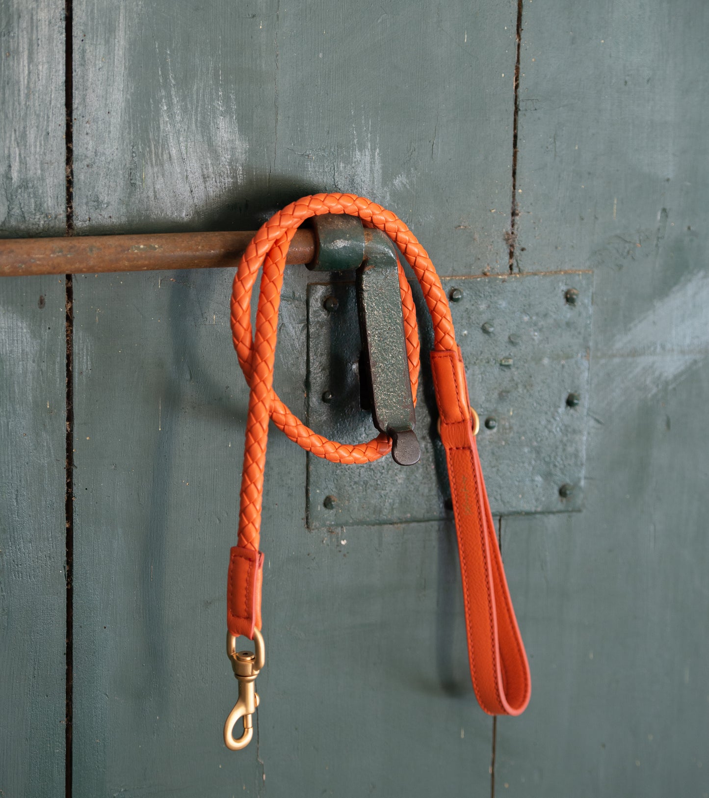FERDINANDO - BRAIDED LEATHER LEASH
