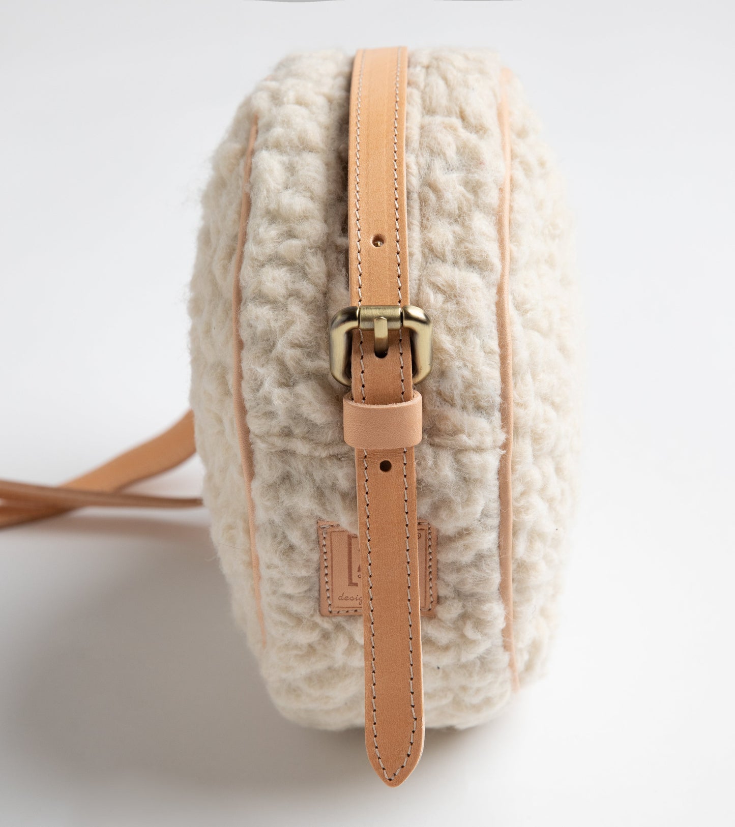 MINI MARGARET BOUCLÈ WOOL CREAM